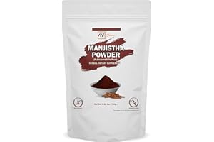 mGanna 100% Natural Manjistha | Madder Root Powder | Rubia Cordifolia 100 GMS / 0.22 LBS for Skin & Health Care