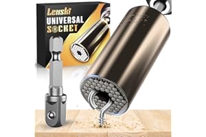 Lenski Gifts for Men, Gifts for Him, Gadgets for Men Universal Socket Wrench, Dad Birthday Gifts for Men Gifts for Him, Secret Santa Gifts for Men Who Have Everything, Stocking Fillers