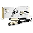 BaByliss C260E Easy Waves, Triferro Beach Waves Con Rivestimento In Ceramic Titanium, 3 Temperature, Punte termo isolata, Oro