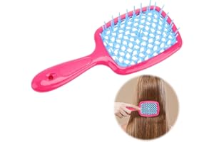 PUNWEY Bounce Curl Brush, szczotka do włosów dla kobiet, mężczyzn i dzieci, do mokrych, kręconych, gładkich i wszystkich rodzajów włosów