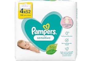 Pampers 81687197 - Sensitive toallitas húmedas para bebé, unisex