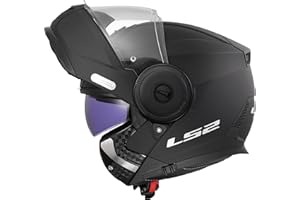 LS2, Casco Moto Modulare SCOPE II SOLID Matt Black, L