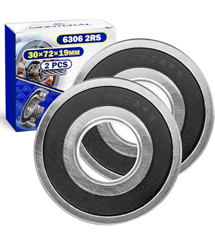 Cuscinetto A Sfera 6305-2RS 25x62x17 Mm - Gomma Sigillata SUMMIT COLLARS (1 Pezzo)