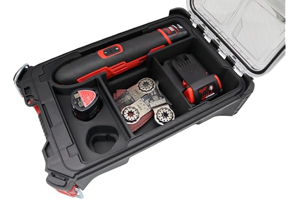 Compatible with MILWAUKEE Packout Compact – 3D Printed Tool Insert | Fits Milwaukee Packout Compact. Ready-to-use 3D printed PLA+ insert, no printing needed. Secure, organised storage.