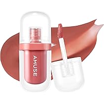 AMUSE モンチッチLIP JELLY GLOSS + TINT 06 6個 Amuse JEL-FIT TINT 12-Hour Lasting Jelly-Like Texture Moisturizing