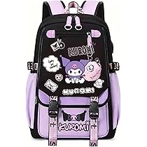 Roffatide Cartoon Canela Color Estampado Mochilas Casuales