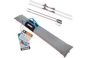 meteor Sac de Ski Croma 180 cm – Housse de Ski imperméable Pliable en Polyester 600D avec poignées ergonomiques