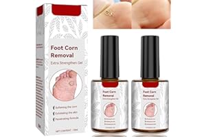 CHUNXIN Corn Remover for Feet,Liquid for Corn removers,Complete Corn Removal Treatment Kit,Corn Removers for feet Extra Strength,Deep Corn Removal,Fast Acting Foot Corn Remover,Foot Corn Pain Relief