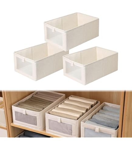 Boîte de rangement en tissu, boîte d'organisation d'art en tissu, gadget de gard