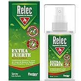 Relec Extra Fuerte Spray Antimosquitos, Repelente de Mosquitos, Eficaz Contra El Mosquito Tigre, Eficacia y Protección Contra