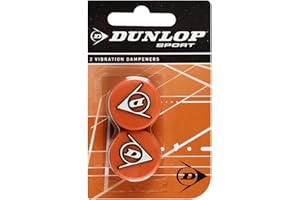 DUNLOP SPORTS Dunlop Antivibrador Naranja x2, Adultos Unisex, 0, 1