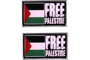 JILEIJAR Pin de Palestina gratis, pin de solapa con bandera de Palestina, pines de botón de bandera palestina para chaquetas, mochilas, sombreros