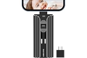 TRYVAT USB Stick for Phone 256GB, 4 in 1 Flash Drive with iOS/USB 3.0/Type-C/Micro USB Port, High Speed Photo Memory Sticks External Storage, Thumb Drives for Android/Pad/Computer/PC (Black)