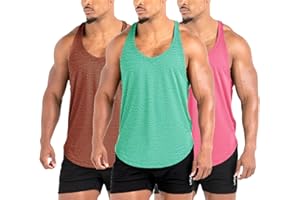 Lehmanlin Hommes Canottiera Uomo Palestra,Canottiere Uomo Sportive,Canotta Uomo Musculation Stringer Chemises Musculaires Y Retour