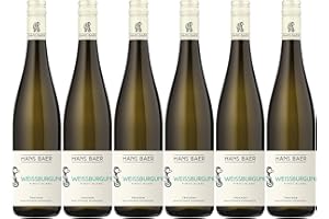 Hans Baer - Pinot Bianco - Vino bianco secco - Rheinhessen, Germania (6 x 0,75L)