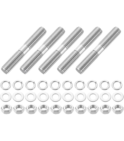 M4 X 200Mm Entièrement Fileté Goujons X 4Pcs 304 Inox Acier Tige Barre