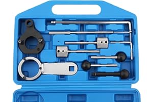 ACLONG Engine Camshaft Timing Lock Tool Set Compatible with VW Audi SEAT Skoda 1.6 2.0 TDI CR T10490 T10051 T10060A T10264 Timing Repair Tool Kit