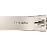 Samsung Memorie MUF-256BE3 Bar Plus USB Flash Drive,USB 3.1, Type-A Fino a 300 MB/s, 256 GB, Argento