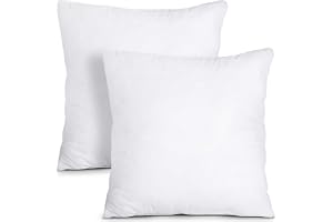 Utopia Bedding Set of 2 65 x 65 cm Filling Cushions, Cushion Cover Insert, Inner Pillows, Cushion Padding (White)