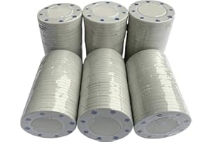 POKER CHIP SHOP 150 jetons de poker ou mélange (blanc)