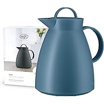 Alfi DAN TEA Isolierkanne 1 Liter - Mit Teefilter Und Hartglaseinsatz