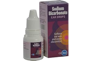 SAI-MEDS Sodium Bicarbonate Ear Drops Softens Ear Wax And Eases Discomfort (10 Packs)