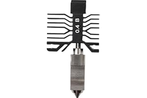 BROZZL All Metal Hotend for Bambu Lab with Plated Copper Nozzle 0.4 mm Diameter