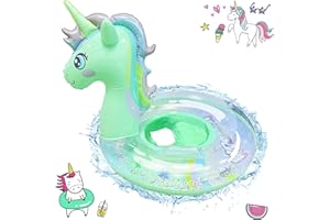 liupmeg Baby Schwimmring Aufblasbarer,Baby Schwimmring,Baby Float,Schwimmsitz Baby,Mitwachsende Schwimmhilfe,Float Kinder Schwimmring,Kinder Schwimmreifen Spielzeug,6 Monate - 3 Jahre altes Baby