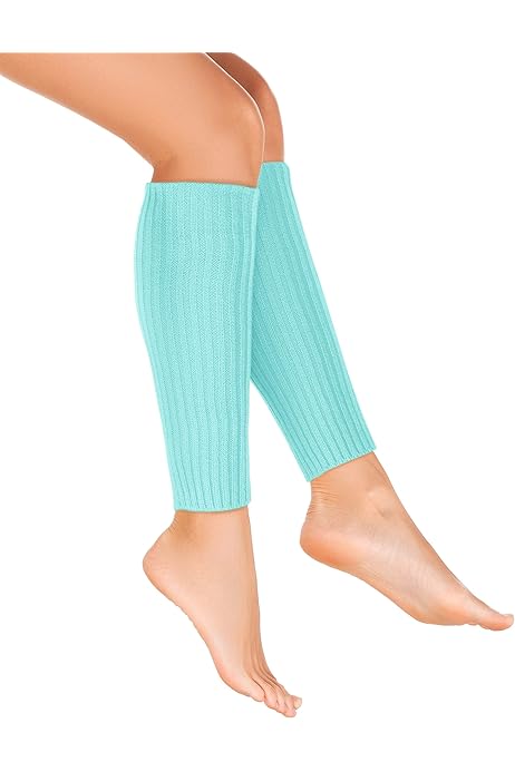 Scaldamuscoli Blu Brillante Stile Retrò Anni 80/90 Taglia Unica