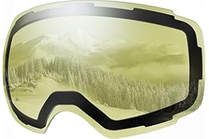 OutdoorMaster Gogle narciarskie PRO wymienne soczewki