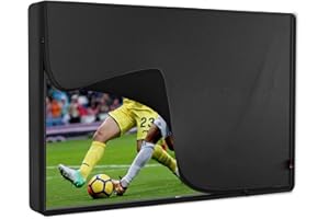 iBirdie Outdoor-TV-Abdeckung, 178 bis 190,5 cm (70 bis 75 Zoll), wasserdicht, Abdeckungsgröße 172,7 cm B x 107,7 cm H, wetterfest, mit Reißverschluss für Flachbildschirme im Freien von 70 bis 190,5