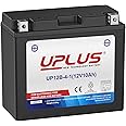 UPLUS UP12B-4-1 Replacement for YT12B-BS Agm Motorcycle/Powersport Battery, 12V, 10Ah, CCA 165A, Maintenance Free - Sealed Agm Powersports Batteries for ATV's, Personal Watercraft and Snowmobiles