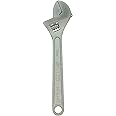 Stanley STMT87434-8 300mm Chrome Plated Adjustable Wrench (Yellow & Black)