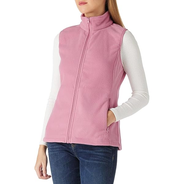 Gilet In Pile Per Bambini - Colletto Alto, Zip, Senza Maniche, Taglie 80-134 - Foto 2