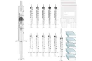 BLSFXROE 50 Pcs Colostrum Collection Kit,3ml Colostrum Syringe with Protective Cap,Breast Milk Collector Breastfeeding with 4 Measuring Cup and 52 Stickers,Colostrum Harvesting Kit for Breastfeeding