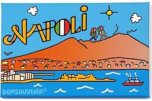 DONSOUVENIR Napoli CALAMITA da FRIGO. Modello: Baia di Napoli