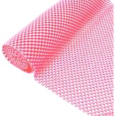 Promosyonca Kaydırmaz Halı Matları, Lateks, Farklı Renkler, 45x90 cm (A&ccedil;ık Pembe)