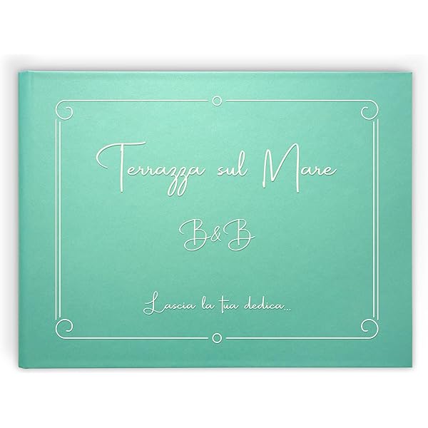 Guest Book Matrimonio Plantvibes - Libro Degli Ospiti 72 Pagine Con Copertina Rigida Dorata - Foto 9