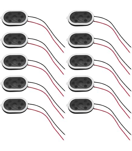 Haut-parleur Extérieur Magnétique 0,25W 8 Ohm 29 Mm - Lot De 2 Pièces - Pour Jouets électroniques