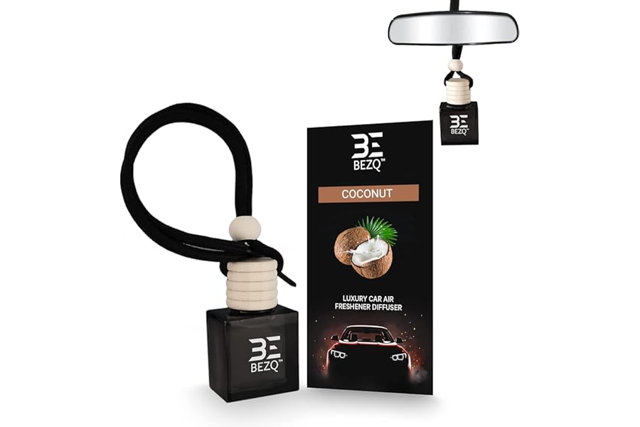 Coconut Car Fragrances Inspired Car Air Freshener for Men Diffuser Scent Luxury Ornament Long Lasting (Coconut INSPIRED) BEZQ