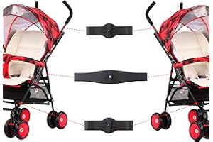 iFCOW Connettori per Passeggino Gemelli, 3 Pezzi Connettori per Passeggino Connettori per Passeggino Doppio Compatibile con Accessori per Passeggini YOYO/Yoga/Bambino