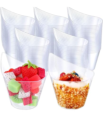 KADAX Coppe da dessert e gelato in vetro, set da 6, 450 ml