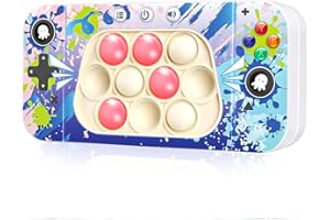 Quanquer Pop it Elettronico per bambini adulti, Push Bubble Toys Light-up giochi sensoriali Tap Pop Tap Smart Fidget Game Regali di compleanno per età 8 9 10-12-18 anni ragazza ragazzi