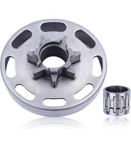 Pignone 0,325″ 7Z Per Motosega Husqvarna 45 | Pignone A Spur Inclusive Gabbia Ad Ago | Sägenspezi Ricambio Originale