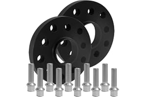 SILVERLINE BY SCC BlackLine Spurverbreiterung 30mm (15mm Rad) m. Schrauben silber 5x112 66,6-12169W-33_M1415KU43B