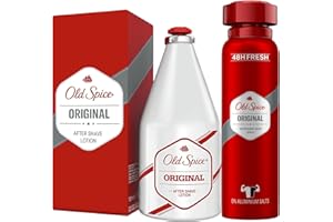 "N/A" Old Spice Original Men's Gift Set Bundle with Aftershave Lotion 100ml and Deodorant Spray 150ml