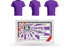 HOPS Vikoria - Colore per Tessuti (58 Colori) - Colorazione per Tessuti Neri, Blu, Jeans e Vestiti