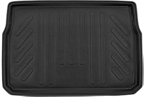 J&J AUTOMOTIVE | Tapis De Coffre sur Mesure pour 208 2012-2019 Noir Antidérapant Bord Haut Toutes Saisons Adapté Animaux de Compagnie