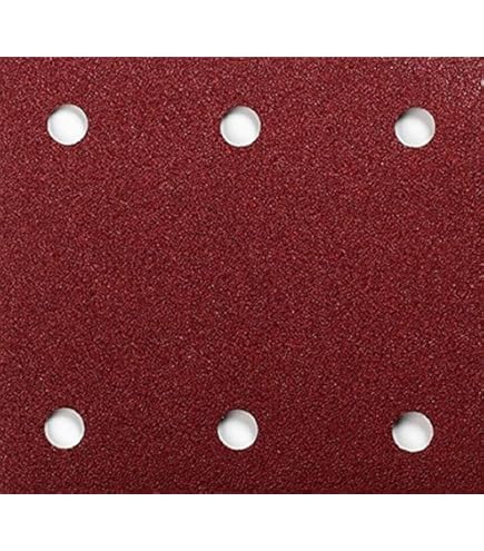 Juego 72 Hojas De Lija Triangulares Para Lijadora Delta - 6 Granos (40 A 240), 93x93 Mm, 6 Agujeros Extracción Polvo