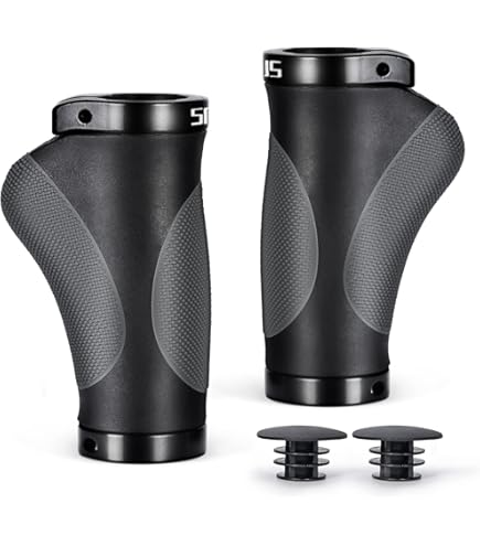 Mountain Bike Grips 90mm Bike Handlebar Grips Short Two-Color